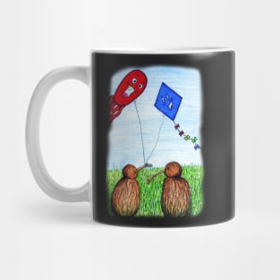 Kiwis Kiting Mug